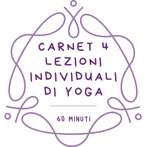 Carnet 4 Lezioni Individuali di Yoga